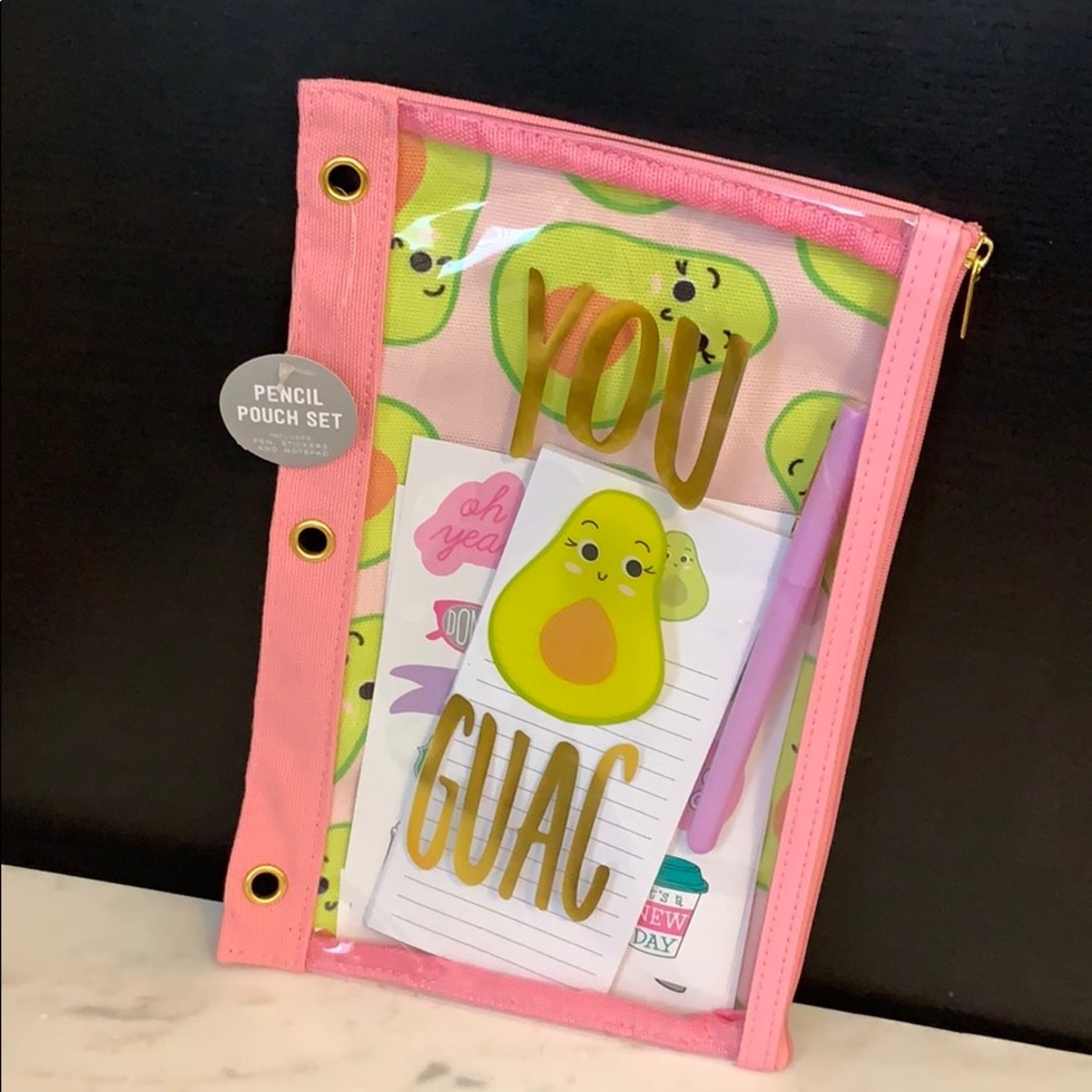 Eccolo “You Guac” Stationary Pencil Pouch - Picture 10 of 10